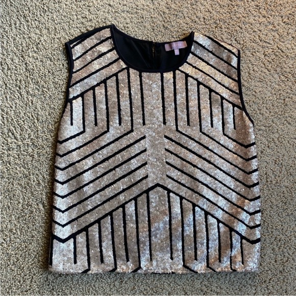 Harper Sequined Tank, size large - Picture 1 of 2